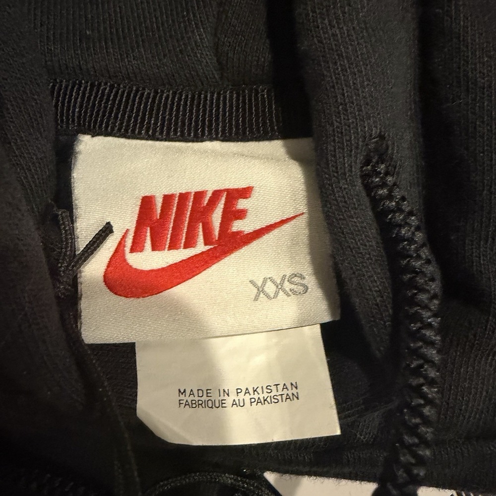 Nike x Stussy Men's Washed Hoodie Black Size XXS Apparel Collection - Picture 5 of 7